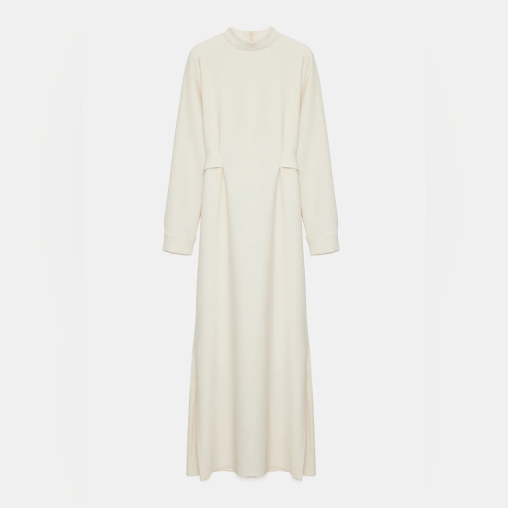 Elegant White Midi Dress